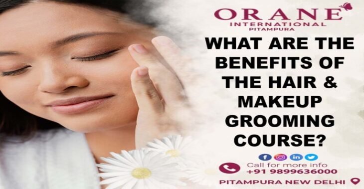 What are the benefits of the Hair & Makeup grooming course?